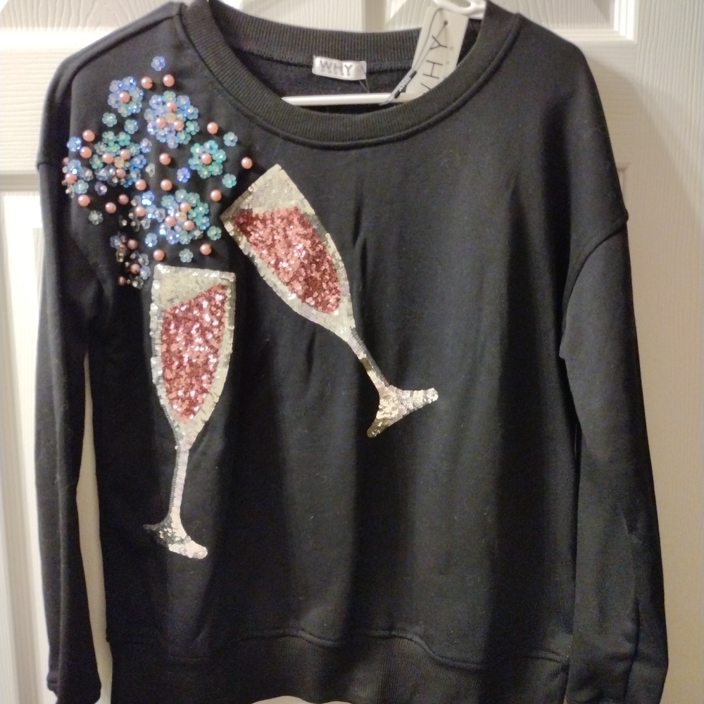 Brand New Sequined Sweater